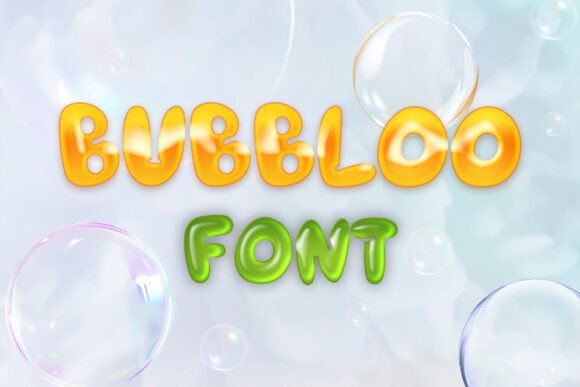 Bubbloo Font: Inject Playful Energy Into Design