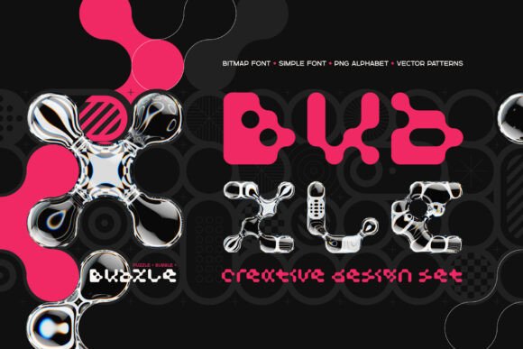Bubzle: Merging Fluidity and Structure in Modern Digital Design