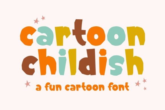 Cartoon Childish: Playful Typography
