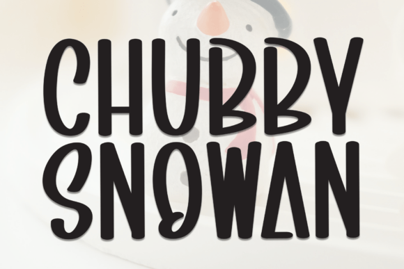 Chubby Snowman: Elevating Design with Whimsical Charm