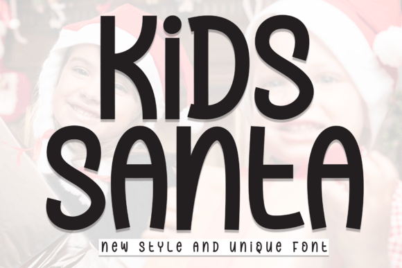 Embracing Festive Typography: The Design Power of Kids Santa