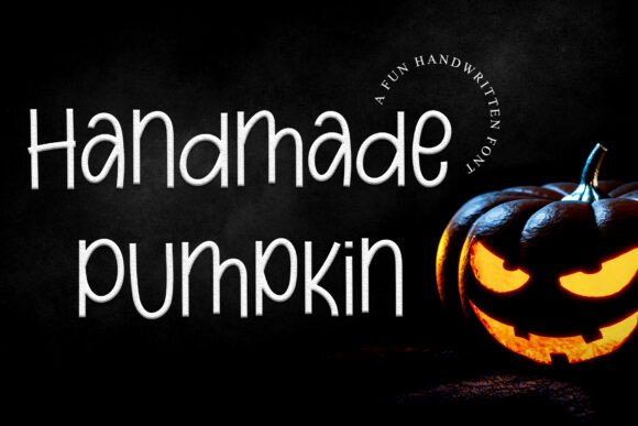 Handmade Pumpkin: Elevating Design with Authentic Handwritten Typography