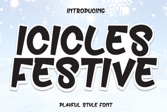 Icicles Festive: A Strategic Approach to Handwritten Typography in Brand Communication