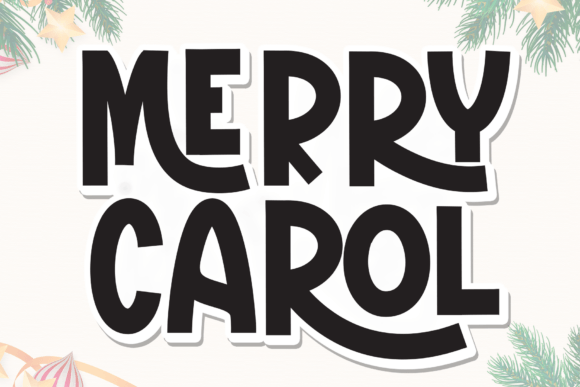 Merry Carol: Elegant Script for Creative Projects