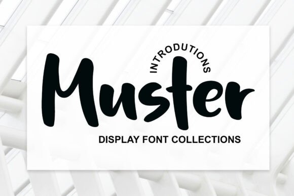 Muster: Elevate Designs with Elegant Handwritten Style