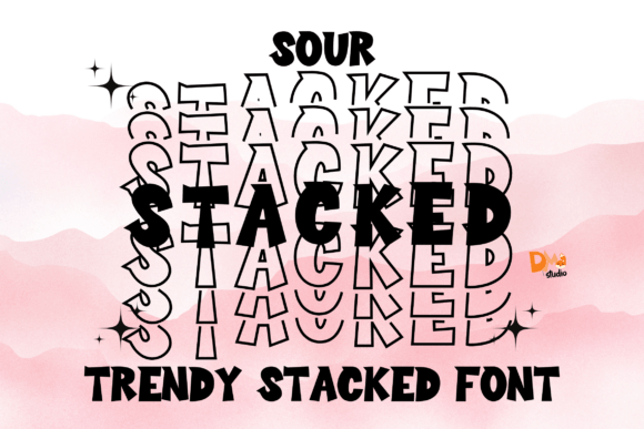 Sour Stacked: Evaluating a Bold, Playful Display Typeface