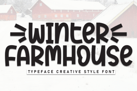 Winter Farmhouse: Elevating Your Design Projects with Warm, Handwritten Typography
