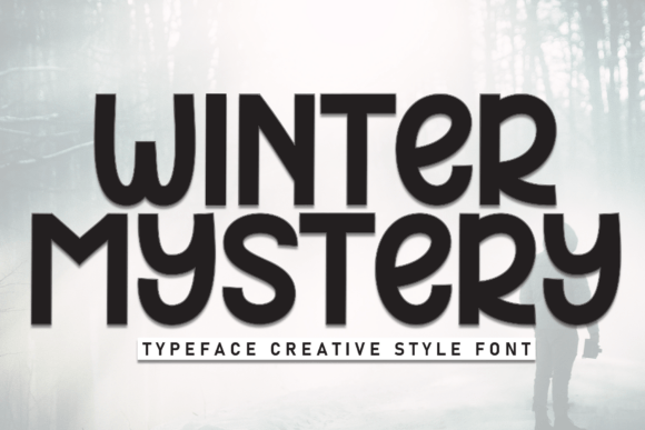 Winter Mystery: Unveiling the Charm of Handcrafted Typography