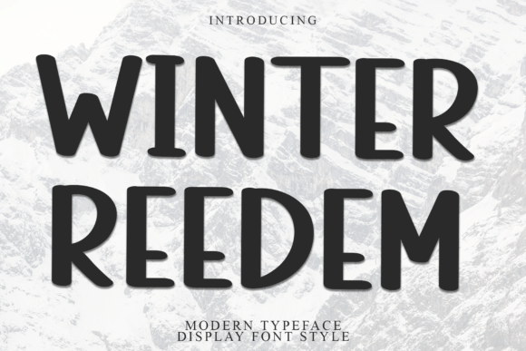 Winter Reedem: Evaluating a Bold Sans-Serif for Modern Design Projects