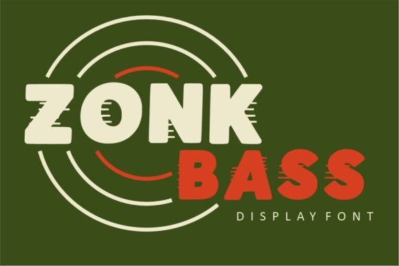 Zonk Bass: Elevating Visual Identity with Bold Display Typography